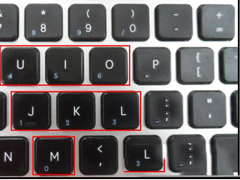 Win7笔记本键盘打字怎么字母变数字了？