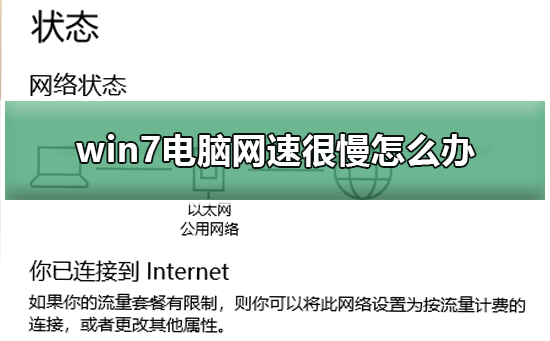 win7电脑网速很慢如何解决详细操作步骤教学