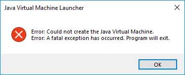 Java虚拟机启动错误该怎么办？(Win10/Win11通用)