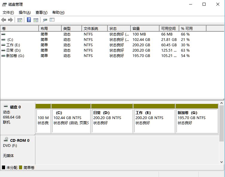 笔记本win11磁盘分区方法