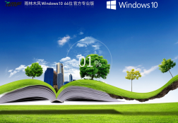 【品牌专属】雨林木风Windows10 64位 官方专业版