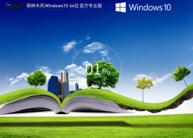 【品牌专属】雨林木风Windows10 64位 官方专业版