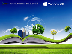 雨林木风Windows10 64位 经典装机版