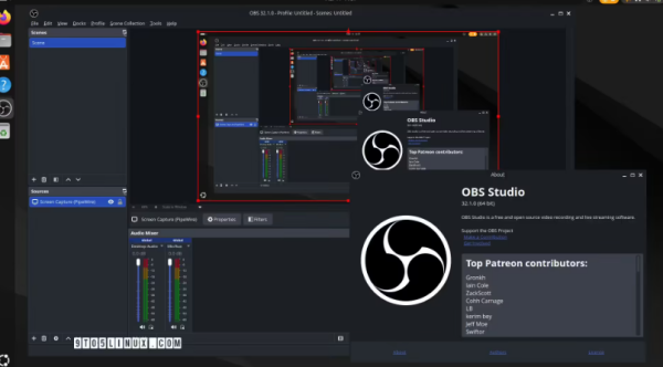 直播串流软件 OBS Studio 32.1 发布！新增支持 WebRTC 联播（Simulcast）