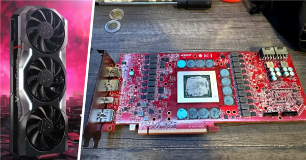 非新型号！RX 7900 XTX 256-bit 红色 PCB 原型卡流出