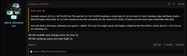 冲击 4GHz！爆料 RDNA5 桌面旗舰显卡频率大幅上涨