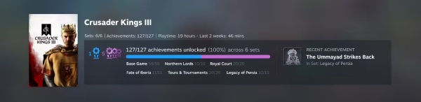 Steam 成就集功能上线测试！本体 / DLC 成就分开统计