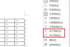 Word表格斜线一分为二怎么输入？Word表格斜线一分为二输入教程