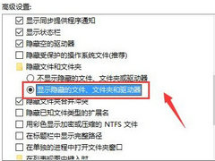 怎么显示隐藏文件夹？显示隐藏文件夹设置教程
