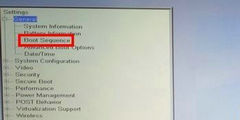 戴尔Bios如何设置启动项？戴尔Bios启动项设置方法