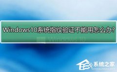 Win10指纹登录不能用怎么办？Win10指纹登录不能用的解决方法